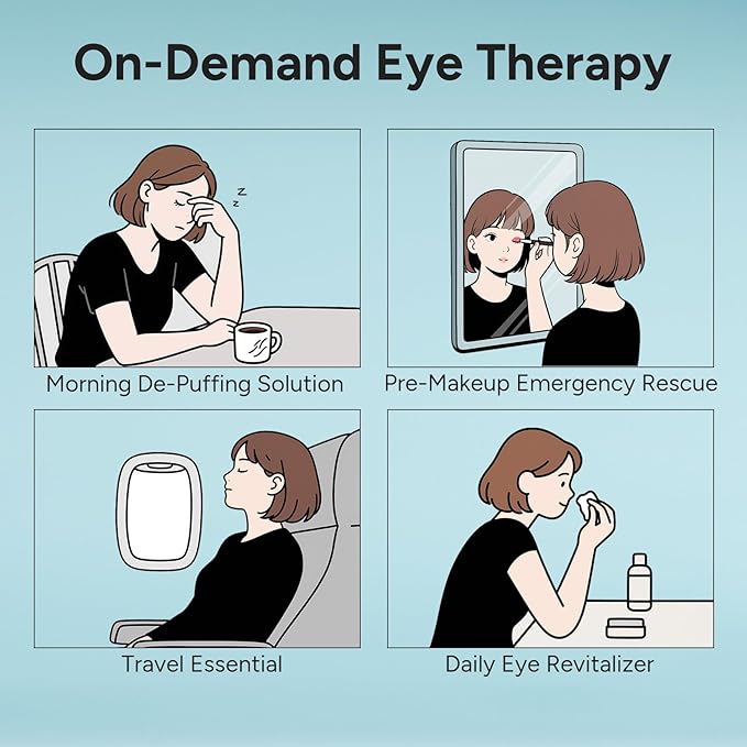 Under Eye Patches for Dark Circles, Fine Lines, Puffy Eyes and Under Eye Bags Restoring Gel With Caffeine & Hyaluronic Acid 360° Coverage Hydrating Eyes Masks 5 pairs