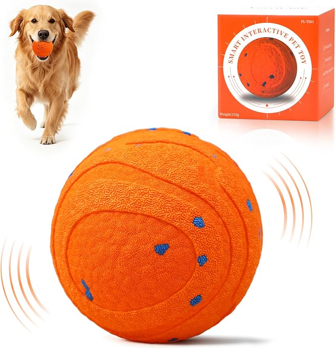 Automatic Interactive Dog Ball - Self Moving Toy for Medium / Large Dogs