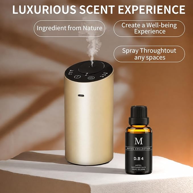 Hotel Collection Diffuser Oil-Dubai,Luxury Essential Oils for Diffuser,Refill & Machines,Bolder Aroma, Longer Lasting 30ML