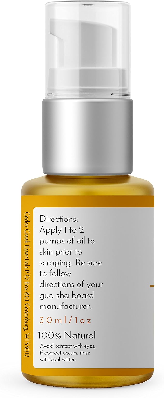 Organic Gua Sha Facial Massage Oil