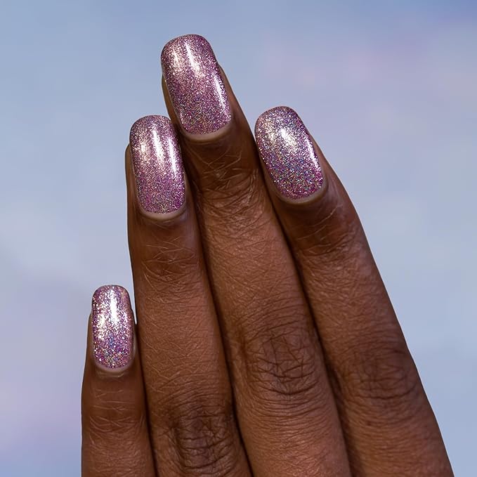 ILNP Frosted Rose - Icy Rose Ultra Metallic Nail Polish