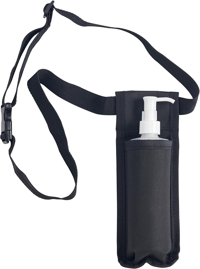 Master Massage Oil & Massage Lotion Bottle Holster Single Kit - 1 Bottle, Adjustable Holster (5 Set Single Bottle)