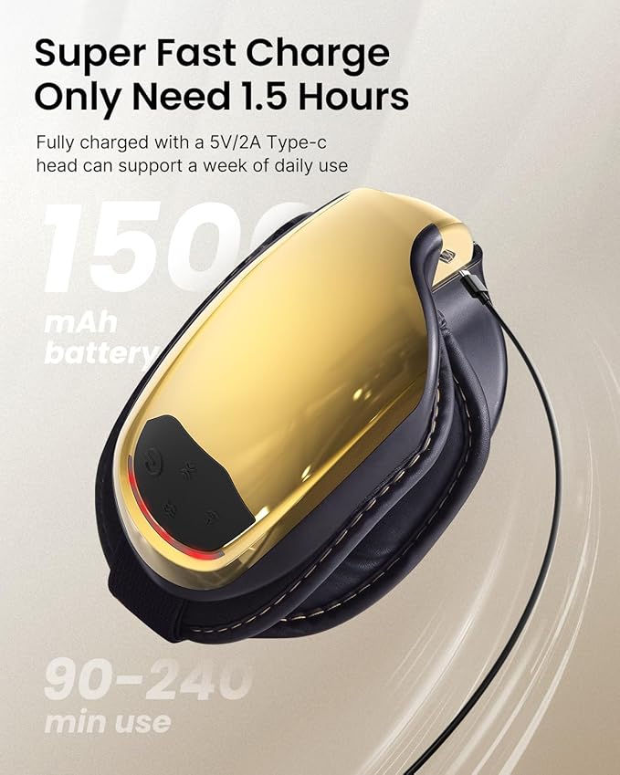 RENPHO Eyeris 3 Eye Massager with Heat and Cooling, FSA Eligible HSA, Birthday Christmas Gifts for Women Men Him Her, Voice Control Eye Mask for Migraines, Eye Care with DIY Massage, Reduce Dry Eyes