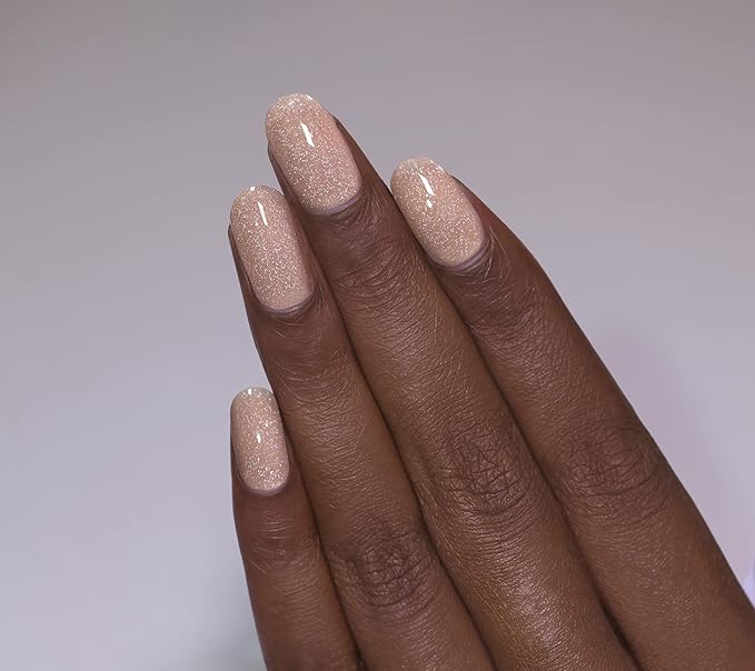 ILNP Toasted - Soft Beige Holographic Jelly Nail Polish
