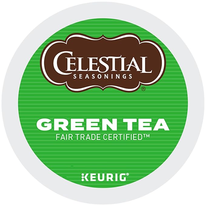 Celestial Seasonings® Natural Antioxidant Green Tea Single-Serve K-Cups®, 0.40 Oz, Box Of 96