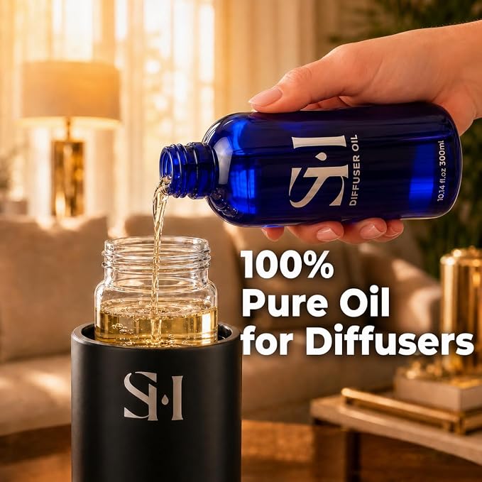 Inspired by 5-Star Hotel Malibu MB02 Hotel Scent Diffuser Oil | 2 Pack of 10.14 Fl Oz (300ml) - Waterless Diffuser Oil Refill & Highly Concentrated Fragrance Oil, Diffuser Oil Scents Luxury