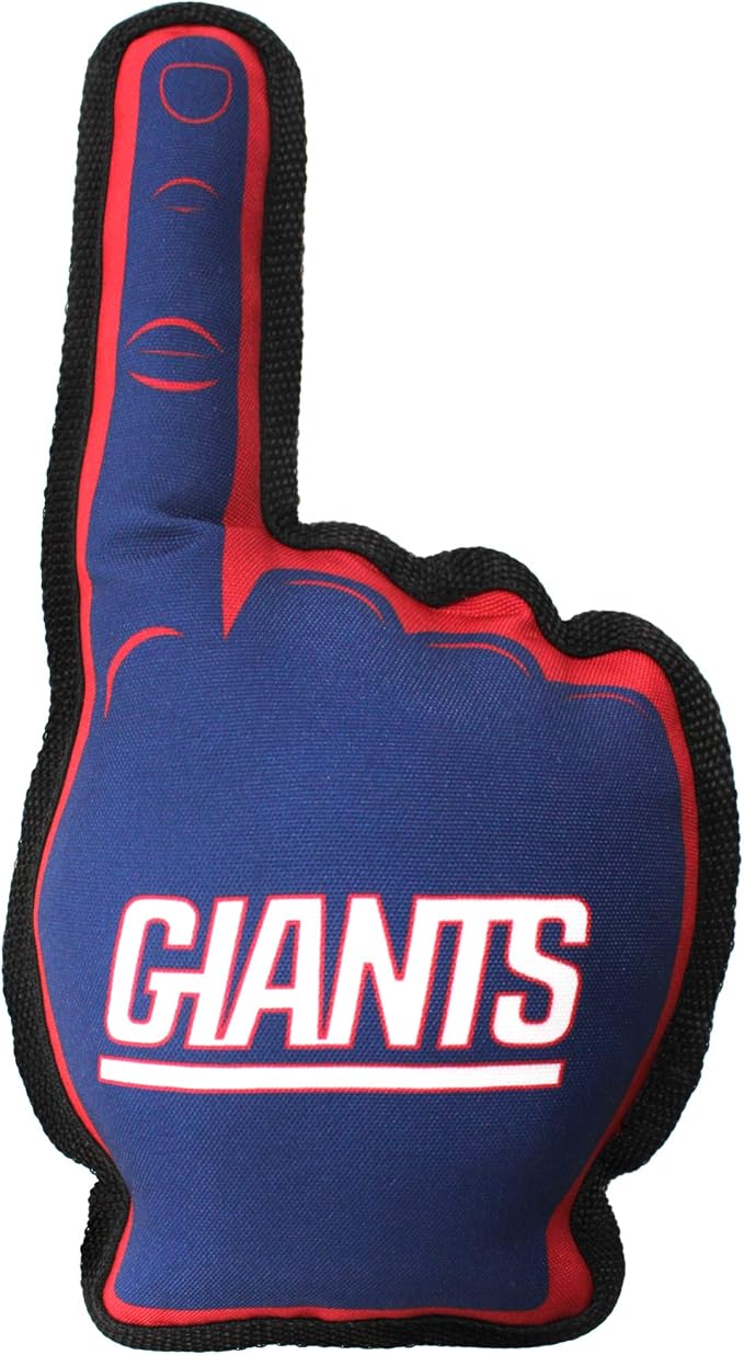 Pets First NFL Unisex NFL #1 Fan Dog Toy