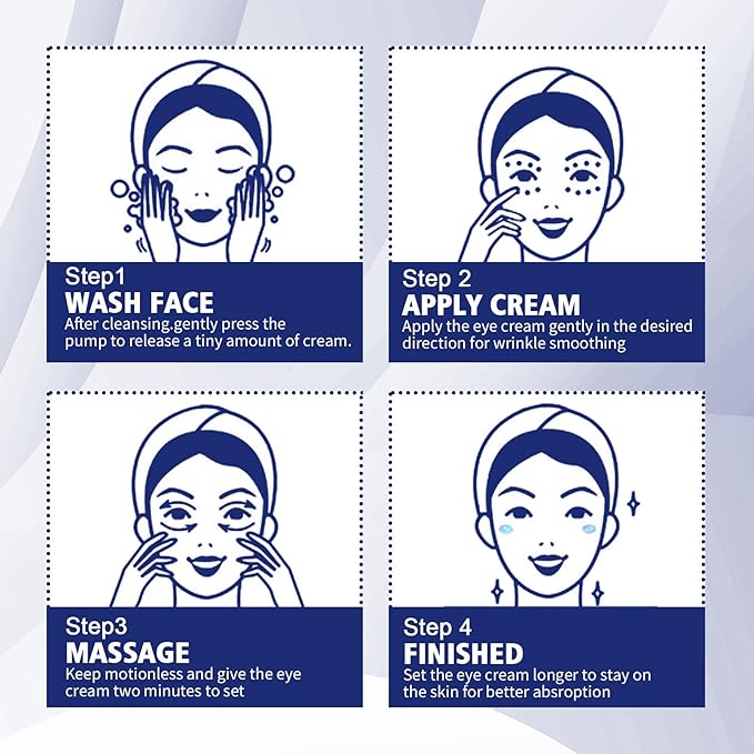 Active Eye Cream for Dark Circles & Puffiness - Anti-Aging Eye Cream with Acetyl Hexapeptide-8 & Caffeine, Reduces Eye Bags, Wrinkles & Fine Lines, Hydrating & Firming Eye Treatment