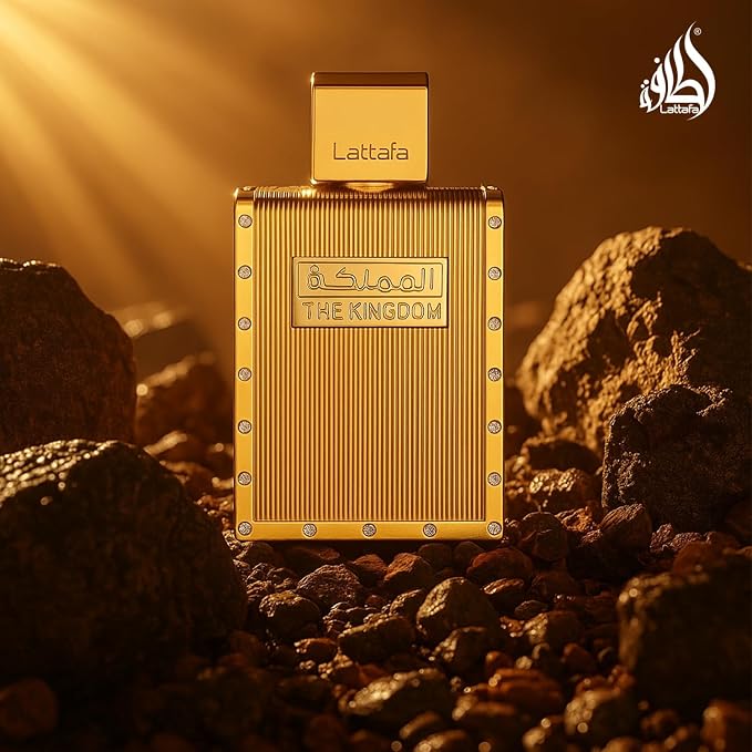 Lattafa The Kingdom Eau De Parfum Spray for Men, 3.4 Ounce