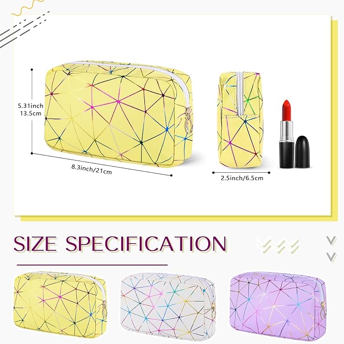 Likesing Period Bag for Teen Girls, Leather Sanitary Napkin Storage Bag, Portable Menstrual Pad Bag Period Pads Pouch, Small Make Up Bags
