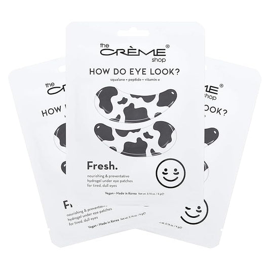 The Crème Shop | How Do Eye Look? Hydrogel Under Eye Patches (Fresh) - 3 Pack