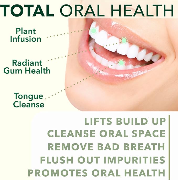 Antioxidant Oil Pulling Super Oral Conditioner with Cold Pressed Sesame, Neem, Moringa, & Coconut Oil for Teeth & Gum Health - 18 Botanical Extracts, CoQ10 & Vitamins, Refreshing Anise Flavor