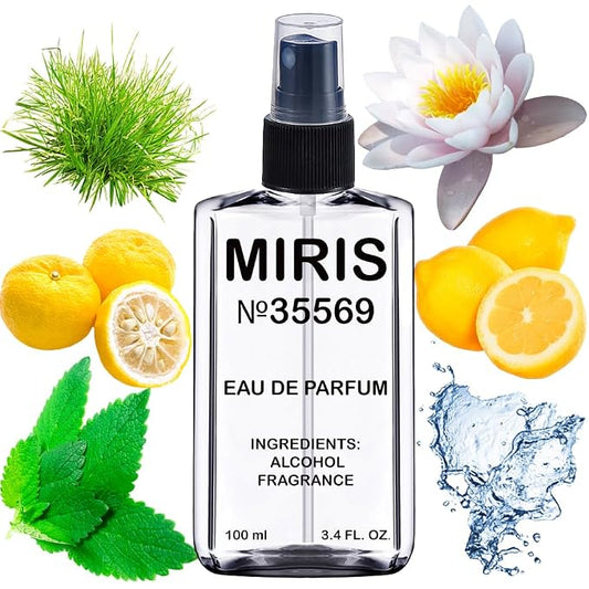 MIRIS No. 35569, Inspired by L'Eau Par Ken Pour Homme, Long-Lasting Eau de Parfum for Men, Spray 3.4 Fl Oz / 100 ml