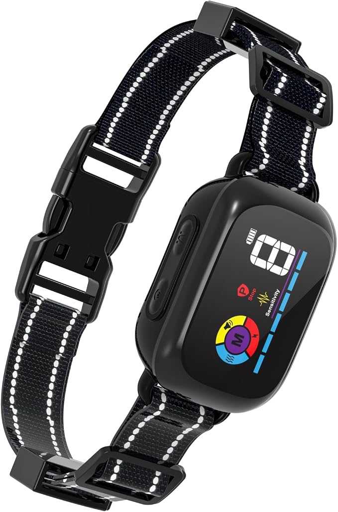 Smart AI Bark Collar, 5 Modes, IPX7