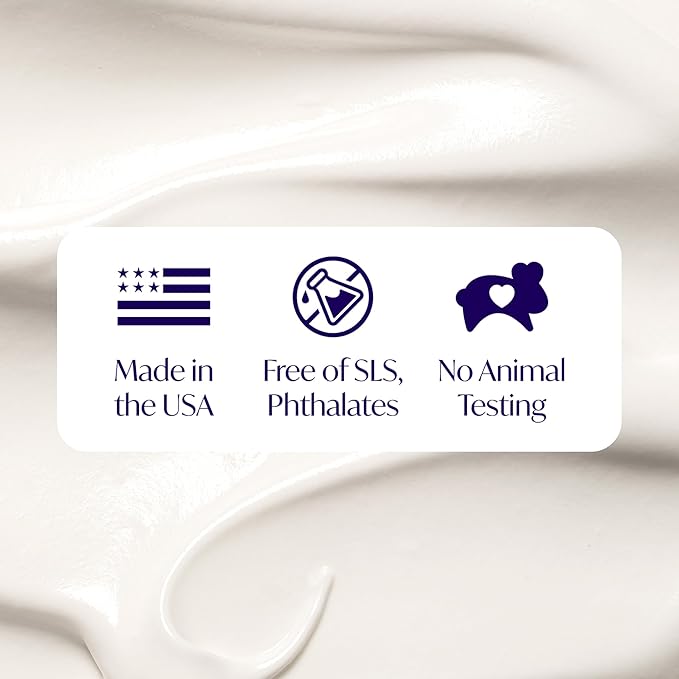 Magnesium Sleep Cream, USA-Made Topical Magnesium Lotion for Sleep, Lavender Lotion for Feet, Nighttime Mag Oil Body Butter, Foot Cream, Relaxing Rub for Muscles, 4oz