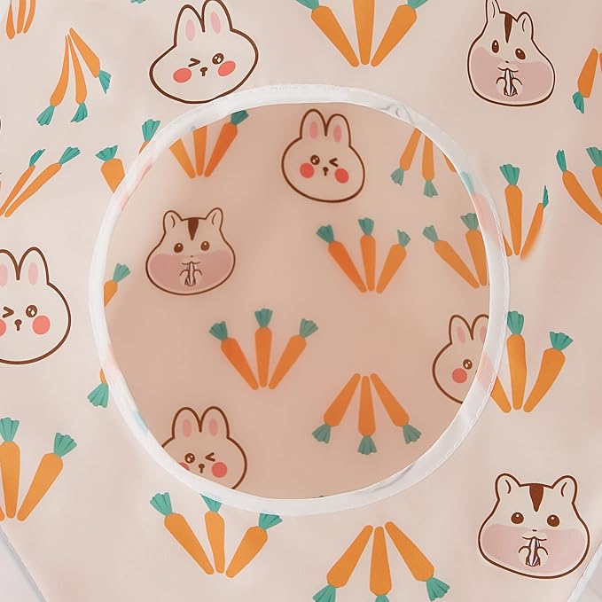 Tempcore Cat Tunnel, 3-Way Collapsible Toy for Indoor Cats, Pink Rabbit