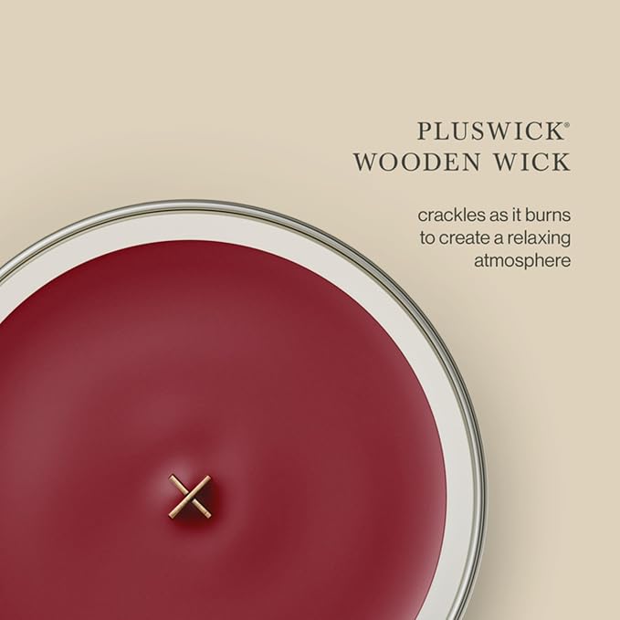 Woodwick Spiced BlackBerry Large Hourglass Candle