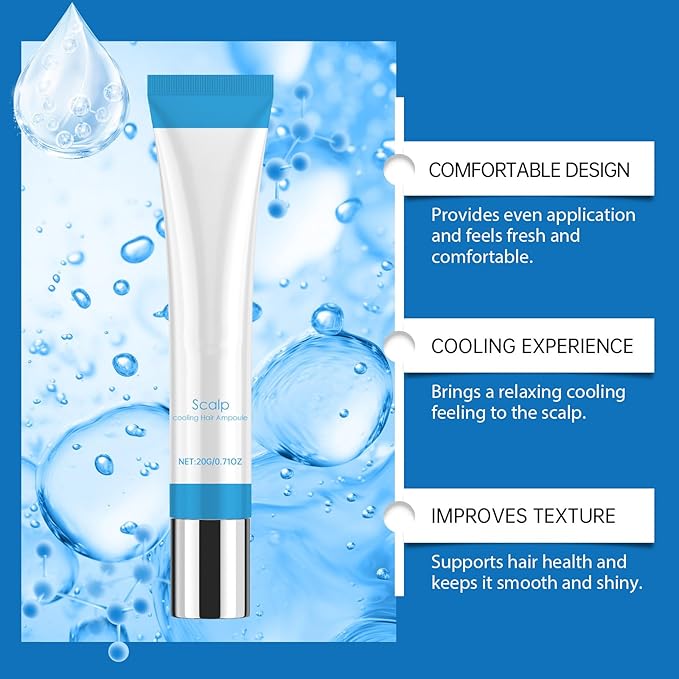 Scalp Serum for Hair Growth, Hair Serum, Scalpy Hair Growth Serum, Nourishing Hair Treatment Essence, Exfoliates Dandruff & Soothes Itch for men & women (3PCS)