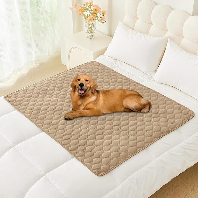 Smiry Waterproof Dog Bed Cover Blanket, Reversible Pet Blanket | Soft Reversible, Washable Leakproof Cats Dogs Couch Cover for Sofa, Couch, Furniture (40x50 Inch)