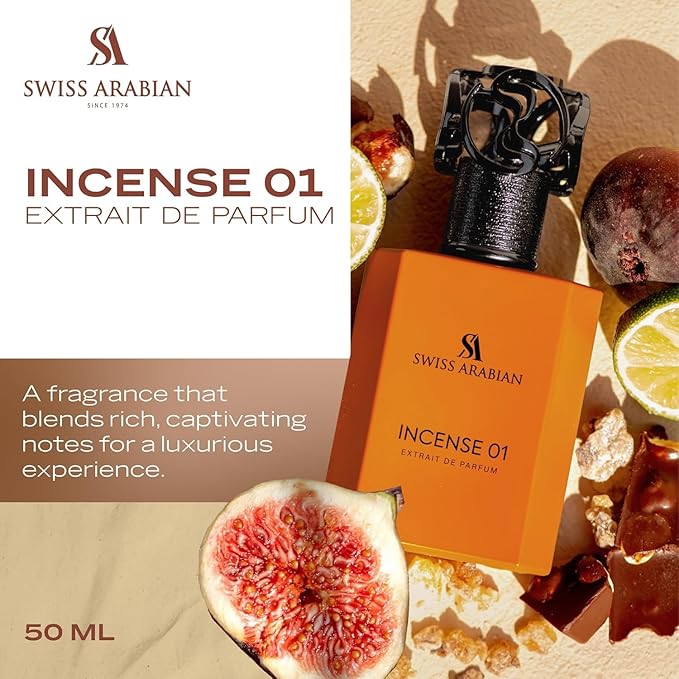 Swiss Arabian Incense 01 Eau De Parfum 50ml