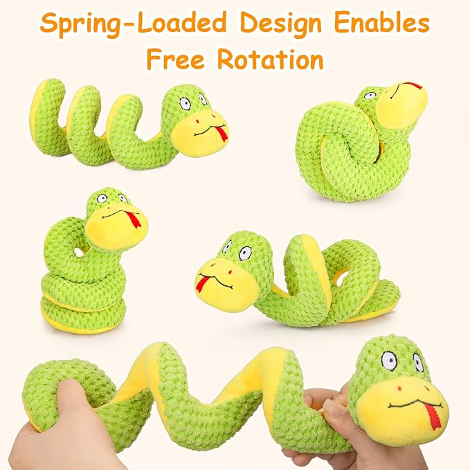 Retro Shaw 11"Snake Cat Toys Catnip Interactive Toy for Indoor Cats Kittens