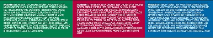 Meow Mix Tenders in Sauce Wet Cat Food, Surf 'N Turf Variety Pack, 2.75 Ounce Cup (Pack of 48)