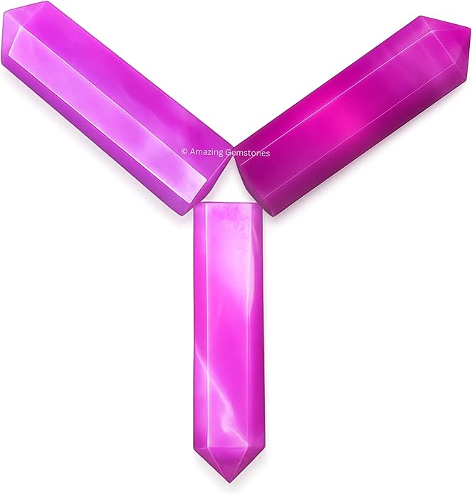 Amazing Gemstone Crystal Points Bulk Healing Crystals & Stones - Premium Single Terminated Healing Wand Point Bulk Crystals for Crafts, Crystal Grid, DIY Work