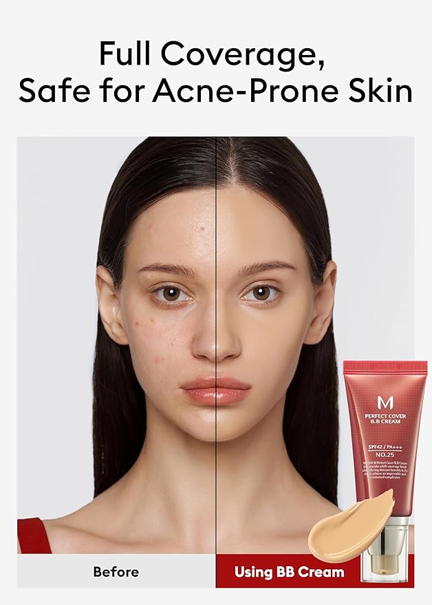 MISSHA M Perfect Cover BB Cream No.25 & Glow Skin Balm Bundle