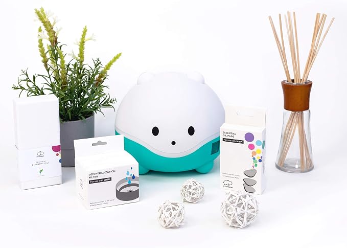 LittleHippo Aromatherapy Replacement Pads for WISPI 3-in-1 Humidifier, Diffuser & Night Light - Essential Oil Pads for Diffusers - Humidifier Replacement Filter (10 Pack)