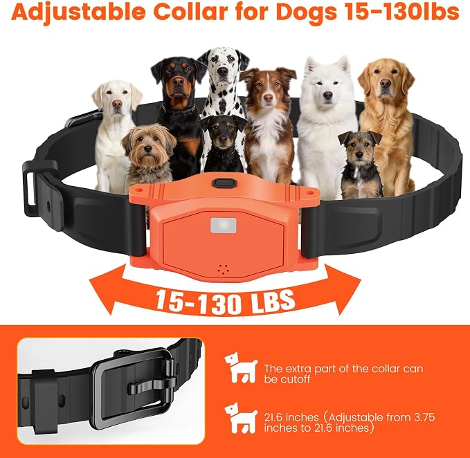 Wireless Dog Fence for 2 Dogs, Wireless Fence System Remote Training Collar