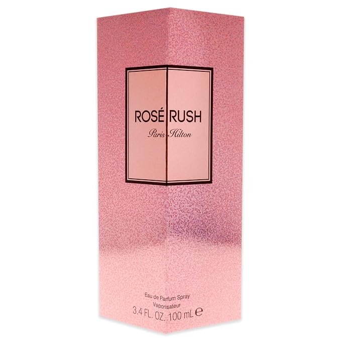 Paris Hilton Rose Rush for Women Eau de Parfum Spray, 3.4 Fl Oz, Pack of 2