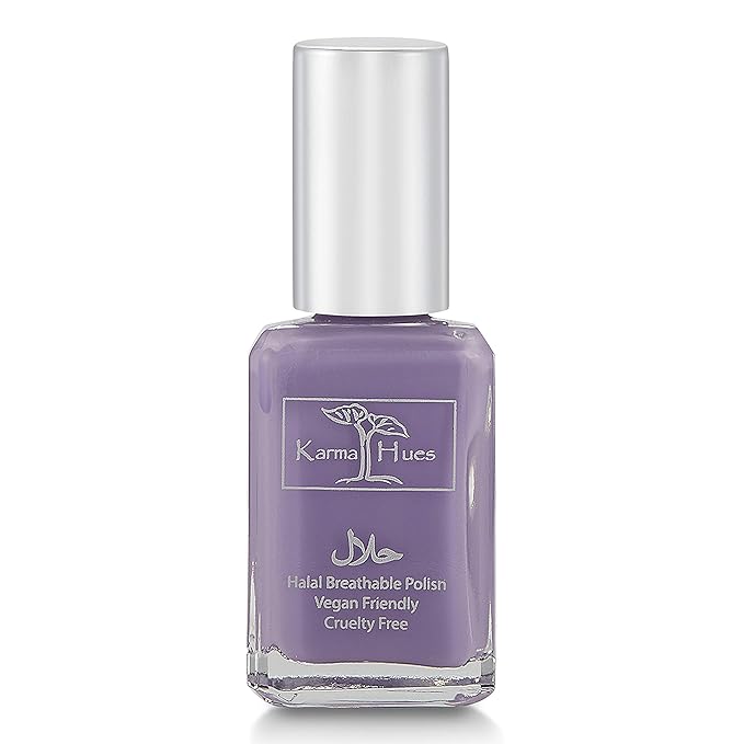 Karma Naturals Certified Halal Nail Polish - Breathable & Water Permeable, Wudu Friendly (Bilquis)