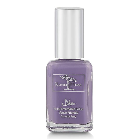 Karma Naturals Certified Halal Nail Polish - Breathable & Water Permeable, Wudu Friendly (Bilquis)