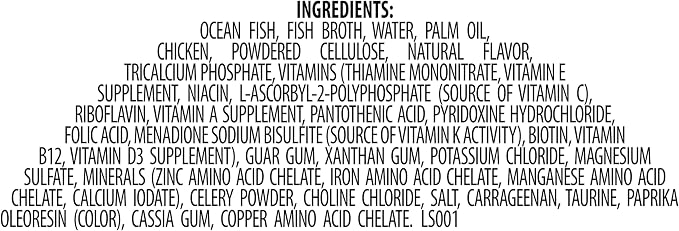 Nutrish Fish & Chicken Wet Cat Food, 2.8 oz. Cup (24 Pack) (Rachael Ray) | Made with Real Flaked Ocean Fish & Shredded Chicken in Sauce, Grain Free Recipe, Lean Protein Helps Support Muscular Health