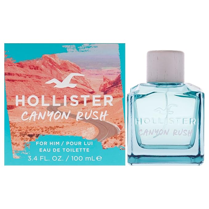 Canyon Rush by Hollister for Men - 3.4 oz EDT Spray