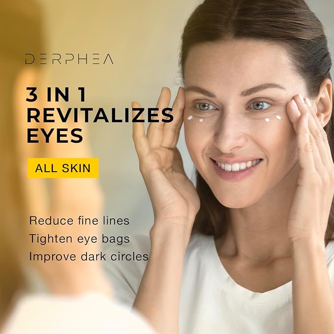 2-Pack Instant Eye Tightener Cream: Temporary Under Eye Depuffing Treatment for Bags