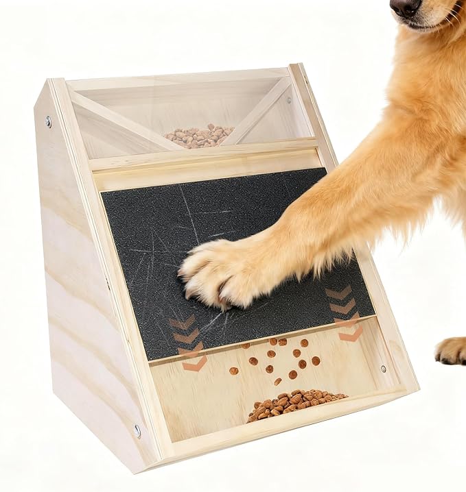 Dog Scratch Pad for Nails with Treats and 2 Sandpaper Sheets (Canyon Bark)