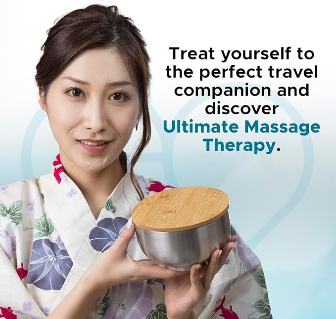 Nuru Massage Gel Powder & Bowl Set | 5 × 5g Platinum Sachets + Stainless Steel Mixing Bowl | Japanese-Made Powder | Vegan | Paraben & Glycerin Free | Makes 84.5 fl oz