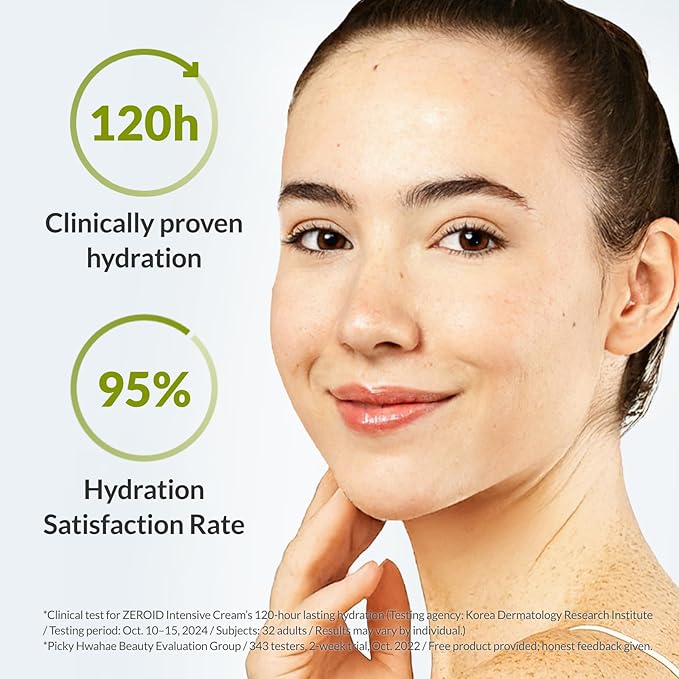ZEROID | Intensive Cream | Face Moisturizer for Dry & Disordered Skin | Face Cream for Sensitive Skin | Face Lotion For Skin Barrier Repair | Korean Skincare | Korean Moisturizer | 2.7 fl oz (80ml)