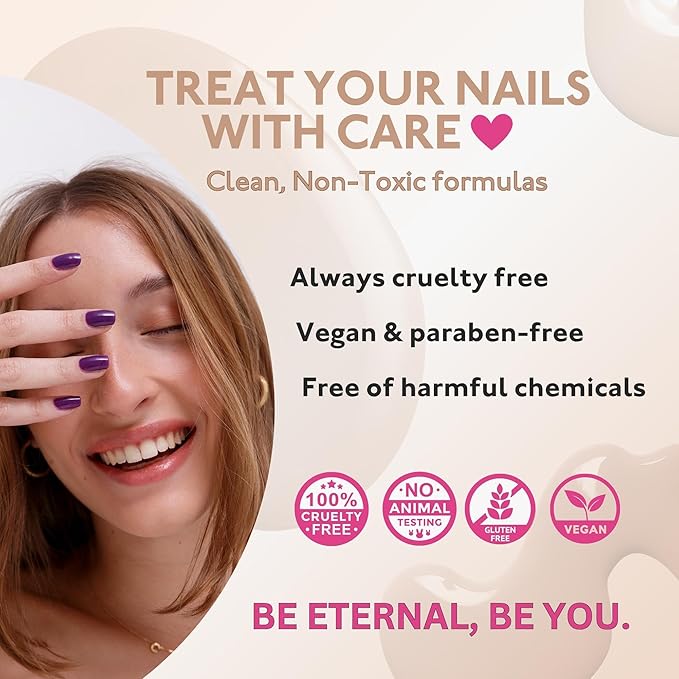 Eternal Glitter Nail Polish Set for Women (UNDER THE SEA) - Ocean Blue Nail Polish Set for Girls | Quick Dry & Long Lasting Nail Polish Kit for Home DIY Mani Pedi | Made in USA,13.5mL (Set of 5)