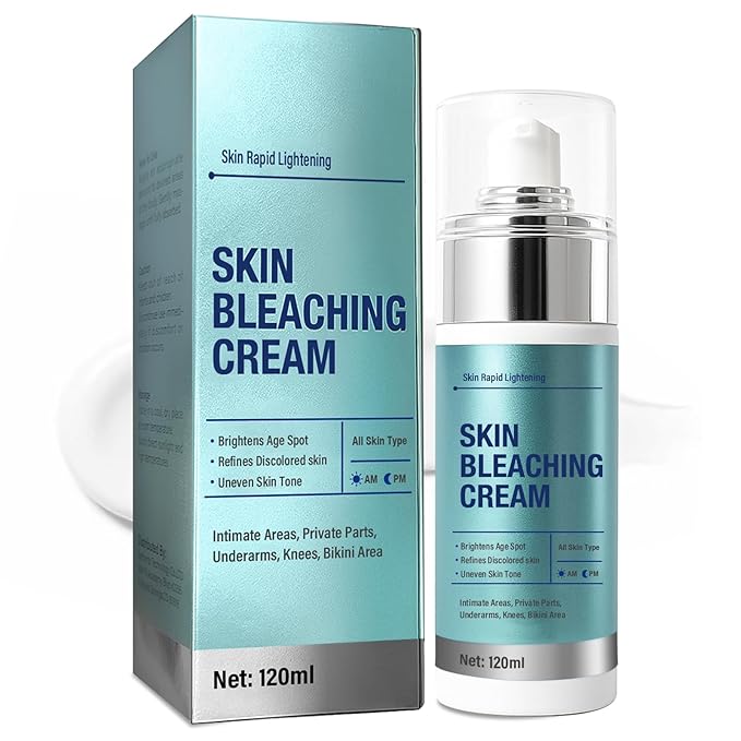 Skin Bleaching Cream, Intimate Areas, Underarms, Knees, Elbows, Inner Thighs and Bikini Areas, Daily Skin Care for Women, Skin Lightening Cream for Dark Spot, Safety & Mild Formula