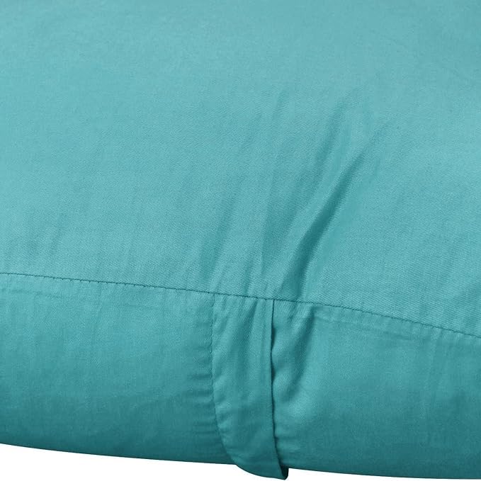 Thmyo 4-Pack 100% Cotton Comfortable Solid Decorative Throw Pillow Case Square Cushion Cover Pillowcase Sublimation Blank Pillow Covers DIY Throw Pillowcase for Sofa Bedroom(18x18 inch/ 45x45cm,Green)