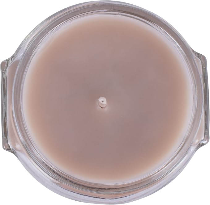 Tyler Creamy Beige 3.4 Ounce Glass Aromatherapy Scented Jar Candle Pack of 2, High Maintenance