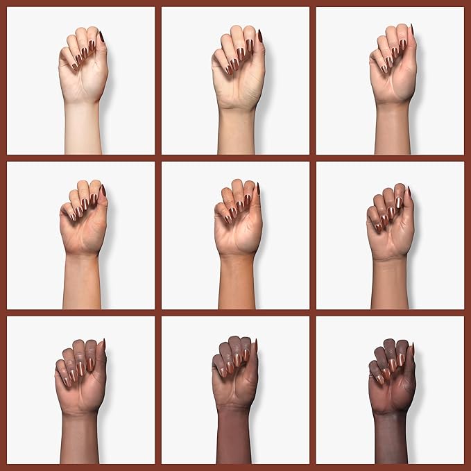 YTD Likomey Van Dyke Brown Gel Nail Polish,15ml Salon Home DIY Nail Art Manicure and Pedicure Fall Winter Soak Off UV Color Varnish,CS217