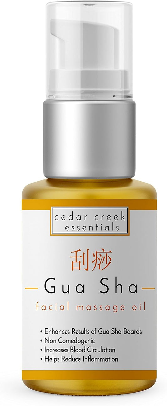 Organic Gua Sha Facial Massage Oil