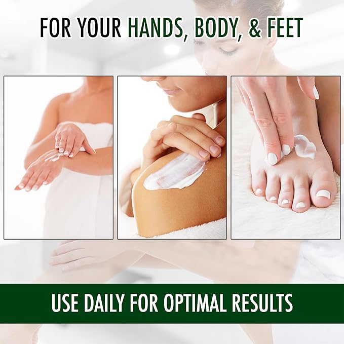 GLY MIRACLE Moisturizing Body Cream Lotion, 12 ounce - Non-Greasy Skin Humectant for Extremely Dry Skin, Hands, Body, and Feet, Fragrance-Free with Pure Glycerin for Nourishing Hydration.