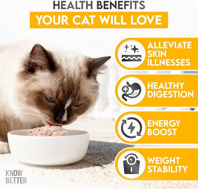 Cat Premix for Homemade Cat Food - Feline Premix for Raw or Cooked Meals with Taurine - Grain Free Meal Completer for Cats - Beef & Chicken Combo Pack - (2 Pack, 4.8 oz Each)
