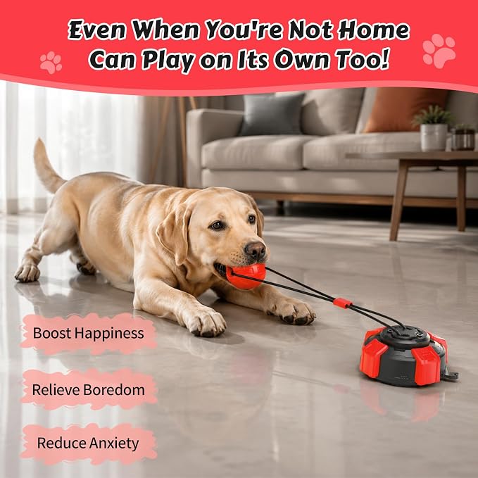 Interactive Dog Toys Tug of War Toys for Aggressive Chewer