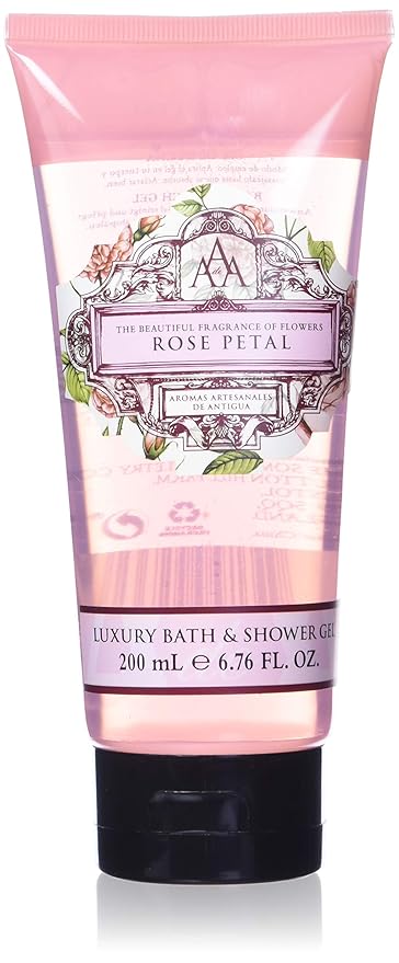 AAA by Somerset Rose petal bath & shower gel by somerset, 6.76 Fl Oz, (92362)