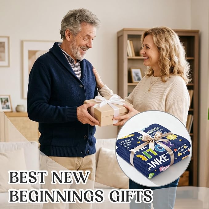 Farewell Gifts for Coworkers, Coworker Leaving Gifts for Women, Men | Deep Blue Traitor Blanket 60" X 50", Goodbye&Going Away Gifts for Coworkers, Work Besties, Leaving Gift for Employee Boss